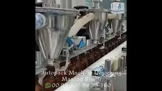 Powder Filling Machine |Dry Syrup Filler | M&aacute;quina de Llenado de Polvo, Llenadora de Jarabe Seco.