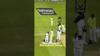 Harry Brook Doubts Yashasvi Jaiswal..☠️🔥 #cricket