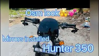 ROYAL ENFIELD HUNTER 350 modified osm look🫣💕❤️
