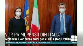 Moldoveni care au muncit oficial în Italia cel puţin 5 ani vor putea beneficia de pensii din italia