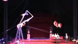 Circus Stardust Agency Presents: Russian Swing Act and Acrobatic Bike Act (Circus Act 01020)