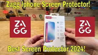 Zagg Apple Iphone XTR2 Invisible Shield Glass Install and Review! Best Iphone Screen Protector 2024!
