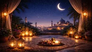 🌙 Arabian Night Calm | ليالي السكون | Ramadan Reflection & Meditation Music
