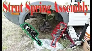 Как поменять амортизаторы Struts на Ford Transit Connect своими руками шаг за шагом