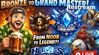 Bronze Ranked HOTS | Learning, Laughing, Climbing | 100 Imperius Games Challenge Now At 29/100