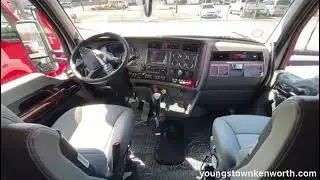 Interior of a new Kenworth W990
