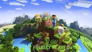 PLAYING MINECRAFT!!