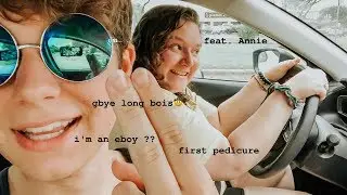 becoming an eboy, i get my first manicure // vlog 004