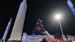 Holidays in Space Drone Show (@insta360 X5) &bull; 21 Dec 2025