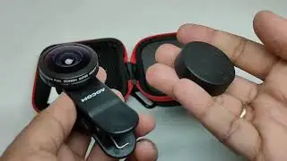 Adcom 210 degree 10mm Fisheye Phone Lens Review with Samples and Comparison with 238 Degree Fisheye