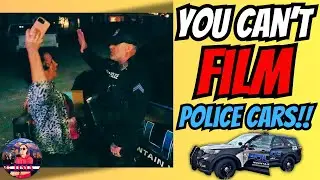 Cop Gets OWNED After Trying to Ban Recording His Patrol Car!