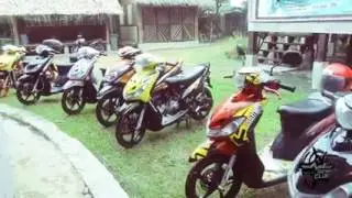 PALAWAN MIO OWNERS CLUB  Gift giving ride at the same time outing