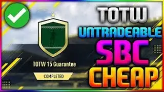 FIFA 17 | TOTW 15 GUARANTEE SBC *CHEAP* (FIFA 17 FUTMAS UNTRADEABLE TOTW 15 SQUAD BUILDER CHALLENGE)