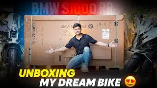 Unboxing My Dream Bike 😍| New Black BMW S1000RR🔥|