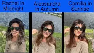 QUICK LOOK! NEW! JON RENAU CASCADING COLORS | ALL 6 COLORS SHOWN in NATURAL LIGHT