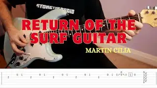 Return of the Surf Guitar cover with Tab!