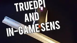 How to measure mouse DPI and calculate in-game sensitivity