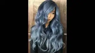 50 Magically Blue Denim Hair Colors You Will Love