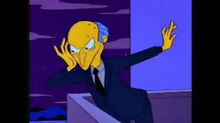 Simpsons - Burns Parody of The Grinch (from 