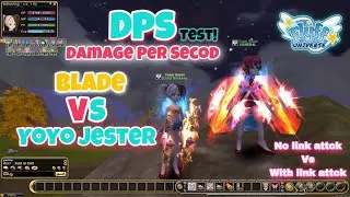 Flyff Universe - Who's Fastest Dps - Damage Per Second - Blade Or Yoyo Jester - Test Training Dummy
