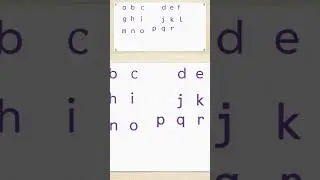 Alphabet order Song #kindergartenteacher #alphabet #nurseryrhymes #english #singing