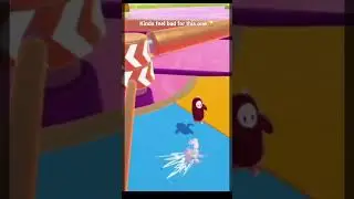 It was him or me.               #fallguys #fallguyswins #toxicgaming