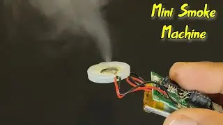 Mini Smoke machine | Diy Fog machine |