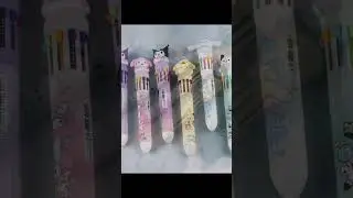 Multi colour pen haul 10 in 1 color pen#multicolor #multicolour #pen #clickpen #stationery #pens