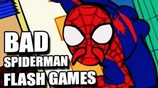 Bad Spider-Man Flash Games [COMPILATION MONTAGE]