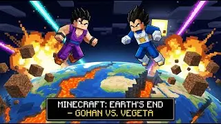 The Death of Goku: Gohan's & Vegeta | Dragonball Z in Minecraft.