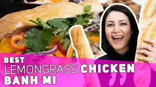 Lemongrass Chicken Banh Mi BEST recipe