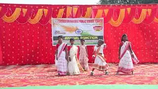 Nagpuri dance class ukg students#republic day 2026#skp school chatti