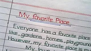 My Favorite Place Essay/Paragraph || Favorite Place information for me || Trading Apps