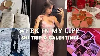 Week In My Life 💌💐| Ski Trip | Valentines Day | Galentines Party | Dress Shopping | Eva Cudmore Vlog