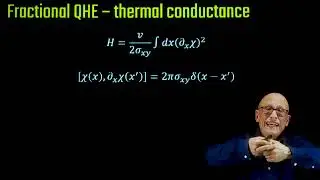 FQHE &ndash; ELECTRIC AND THERMAL CONDUCTANCE OF THE EDGE