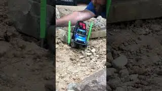 Ford Bronco 1/24 Axial RC crawler action! Awesome! Reaction RC Hobbies #fordbronco #scx24 #axial