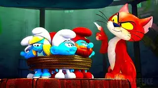 Gargamel saves the Smurfs