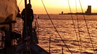 #Furanai sailboat tours - sunset in Lisbon