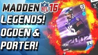 Madden 16 Ultimate Team - NEW LEGENDS! ODGEN IS BACK! - MUT 16