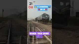 Magical World of Railfans ❤️ Track Sounds 🔊 at Malir River 🌉 #railspk #magical #tracksounds