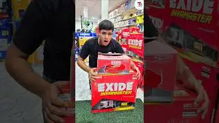 Exide Inverter + Battery Test with Mini  Fan⚡🔥 #shorts#ytshorts#trending#exide#battery#inverter