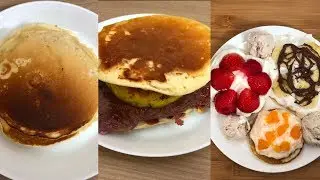 [살찌기 교실-42] 이렇게 저렇게 팬케이크 먹기