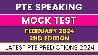 PTE Speaking Mock Test with Sample Answers | February 2024 | Second Edition | Ambition Abroad