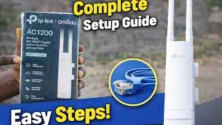 TP-Link Omada AC1200 Outdoor Access Point Explained (Installation & Setup)