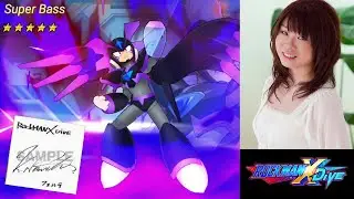 Super Bass (CV: Keiko Nemoto - Bass Line)  Gameplay「 Mega Man X Dive 」