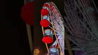 Big Wheel fairground ride. Edinburgh Christmas Market and Fair. Scotland 🌆 🎡🏴󠁧󠁢󠁳󠁣󠁴󠁿#love