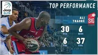 Ali Traor&eacute; 30PTS, 6REB, 6AST  vs Antibes | Highlights Jeep&reg; &Eacute;LITE