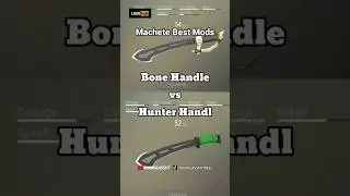 Machete Bone Handle vs Machete Hunter Handle #ldoe #lastdayonearth