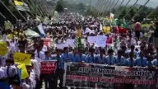Protest against India in Pakistan-held Kashmir