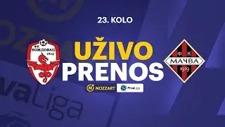 Voždovac - Mačva Mozzart Bet Prva liga Srbije 2024/25 23. Kolo